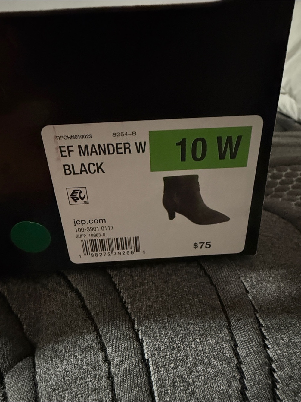 East 5th Black Women's Ankle Heeled Boot
